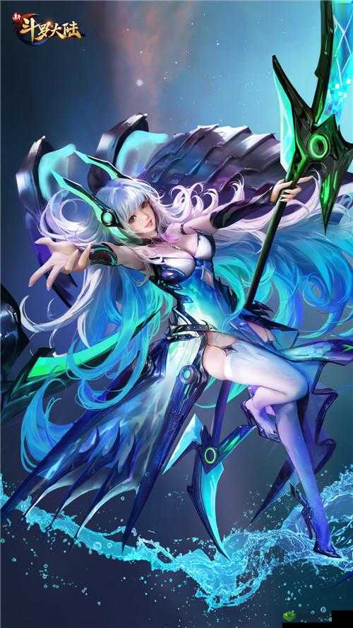 新斗罗大陆壁纸：机魂幻鲨小白登场，颜值媲美小舞，颜值如何？