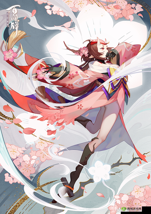 关于阴阳师百闻牌桃花妖异画丰满描绘的探索之旅