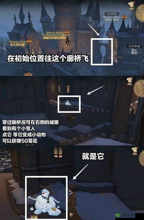 哈利波特魔法觉醒雪人藏匿地点大揭秘：雪人位置览