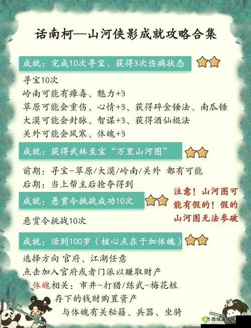 我的侠客高僧结局完成方法与成就达成技巧全面攻略