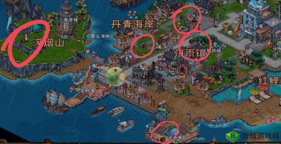 烟雨江湖隐藏宝藏究竟在何方？全地图坐标揭秘与寻宝玩法新变革！